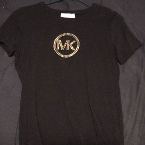 Black Michael Kors t shirt